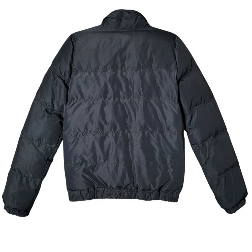 Abercrombie Kids Boys Blue Down Filled Puffer Jacket XL Preppy Winter
